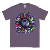 Lavender blueberry sunflower Classic Tee - texasbilliewilder