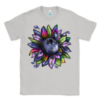Moon Dust blueberry sunflower Classic Tee - texasbilliewilder