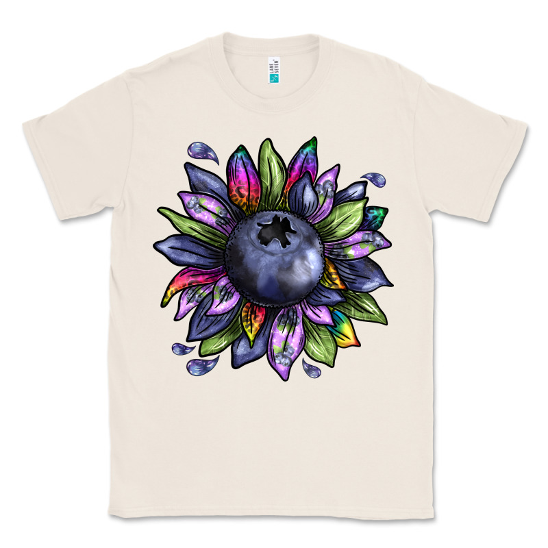 Blueberry Sunflower Classic Tee by texasbilliewilder | Teevron