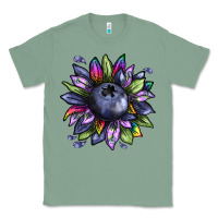 Sage blueberry sunflower Classic Tee - texasbilliewilder