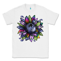White blueberry sunflower Classic Tee - texasbilliewilder