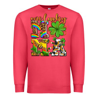 Cardinal one lucky mama Premium Sweatshirt - AdoDesignShop