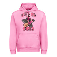 Fuchsia Pink lets go girls cowgirl boots star Urban Hoodie - MaliasSmallBusiness