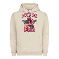 Pigment French Oak lets go girls cowgirl boots star Urban Hoodie - MaliasSmallBusiness