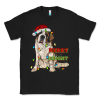 Black merry and bright saint bernard Classic Tee - RanaPortraitStore