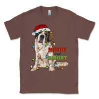 Chestnut merry and bright saint bernard Classic Tee - RanaPortraitStore