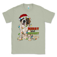 Matcha merry and bright saint bernard Classic Tee - RanaPortraitStore