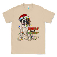 Mushroom merry and bright saint bernard Classic Tee - RanaPortraitStore