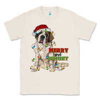 Natural merry and bright saint bernard Classic Tee - RanaPortraitStore