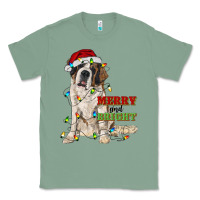 Sage merry and bright saint bernard Classic Tee - RanaPortraitStore