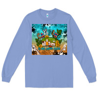 Colony Blue camping is my happy place Long Sleeve Tee - AdoDesignShop