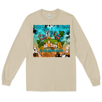 Mushroom camping is my happy place Long Sleeve Tee - AdoDesignShop