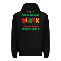 Black black  lifetime Premium Hoodie - MaliasSmallBusiness