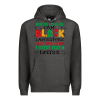 Charcoal Heather black  lifetime Premium Hoodie - MaliasSmallBusiness