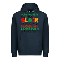 Navy black  lifetime Premium Hoodie - MaliasSmallBusiness
