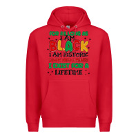 Red black  lifetime Premium Hoodie - MaliasSmallBusiness