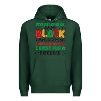 Sports Green black  lifetime Premium Hoodie - MaliasSmallBusiness