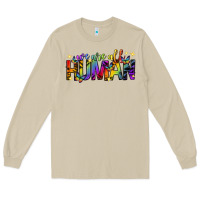 Mushroom we are all human pride lgbtq Long Sleeve Tee - texasbilliewilder