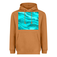Meerkat turquoise glitter Heavyweight Hoodie - JahusDesignShop