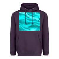 Plum turquoise glitter Heavyweight Hoodie - JahusDesignShop