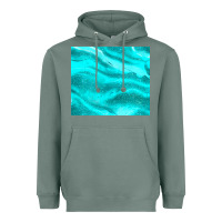 Sage turquoise glitter Heavyweight Hoodie - JahusDesignShop