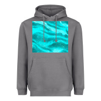 Storm turquoise glitter Heavyweight Hoodie - JahusDesignShop
