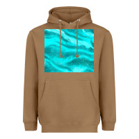 Toasted Coconut turquoise glitter Heavyweight Hoodie - JahusDesignShop