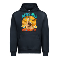 Navy naschville music city Urban Hoodie - NancyCooperArtShop