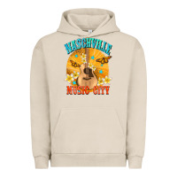 Pigment French Oak naschville music city Urban Hoodie - NancyCooperArtShop