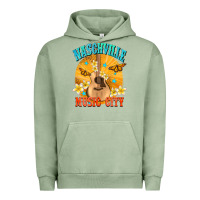 Pigment Oil Green naschville music city Urban Hoodie - NancyCooperArtShop