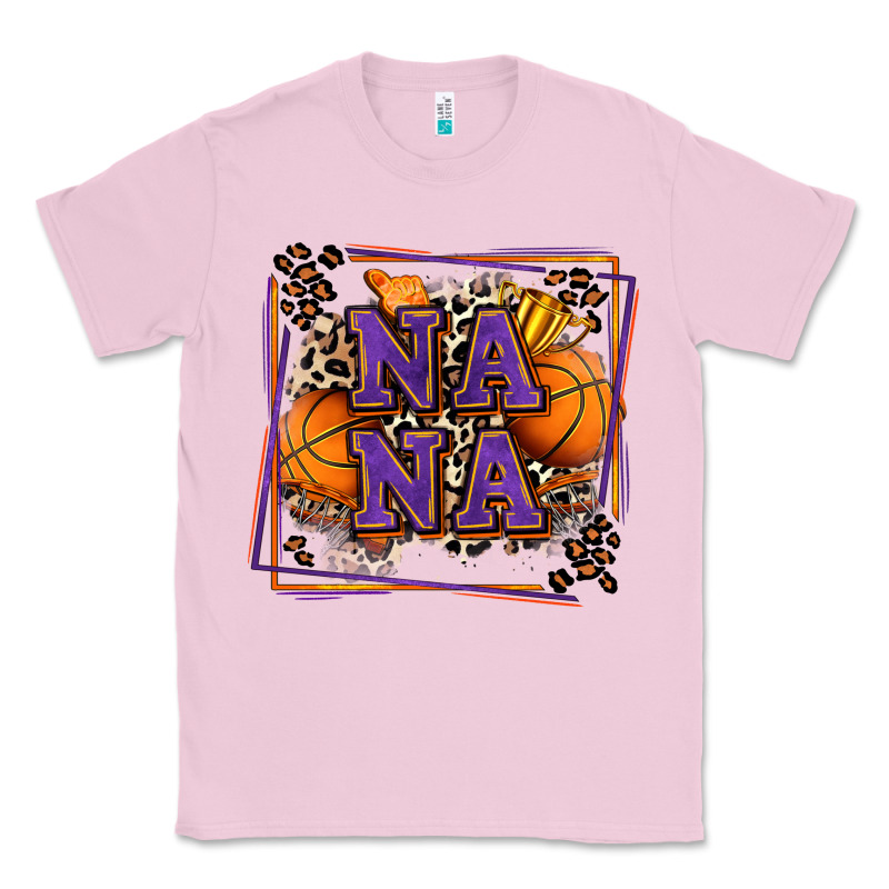 Basketball Nana With Leopard Classic Tee by Zillion Design Studio | Teevron
