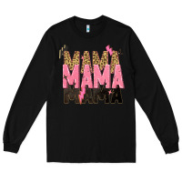 Black mama mama mama lightning bold Long Sleeve Tee - Zillion Design Studio