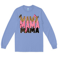 Colony Blue mama mama mama lightning bold Long Sleeve Tee - Zillion Design Studio