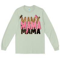 Matcha mama mama mama lightning bold Long Sleeve Tee - Zillion Design Studio