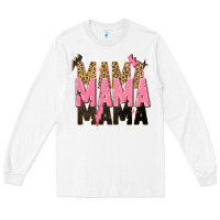 White mama mama mama lightning bold Long Sleeve Tee - Zillion Design Studio