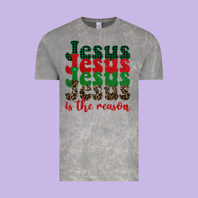 Jesus Is The Reason Vintage Tee Designed By Barkaloodesign