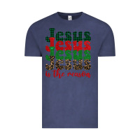 Vintage Denim jesus is the reason Vintage Tee - BarkalooDesign