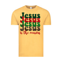 Vintage Mustard jesus is the reason Vintage Tee - BarkalooDesign