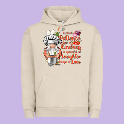 Patience A Dash Of Kindness Urban Hoodie Designed By Nancycooperartshop