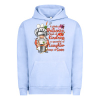 Pigment Grape Ice patience a dash of kindness Urban Hoodie - NancyCooperArtShop