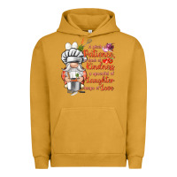 Pigment Peanut Butter patience a dash of kindness Urban Hoodie - NancyCooperArtShop