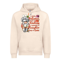 Sandshell patience a dash of kindness Urban Hoodie - NancyCooperArtShop
