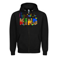 Black be kind Zipper Hoodie - Zillion Design Studio