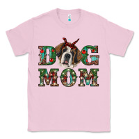 Bubblegum Pink christmas st. bernard dog mom Classic Tee - RanaPortraitStore