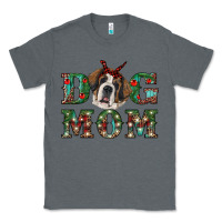 Charcoal Heather christmas st. bernard dog mom Classic Tee - RanaPortraitStore