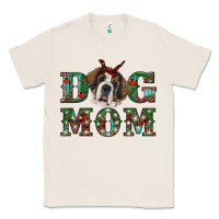 Natural christmas st. bernard dog mom Classic Tee - RanaPortraitStore