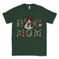 Sports Green christmas st. bernard dog mom Classic Tee - RanaPortraitStore