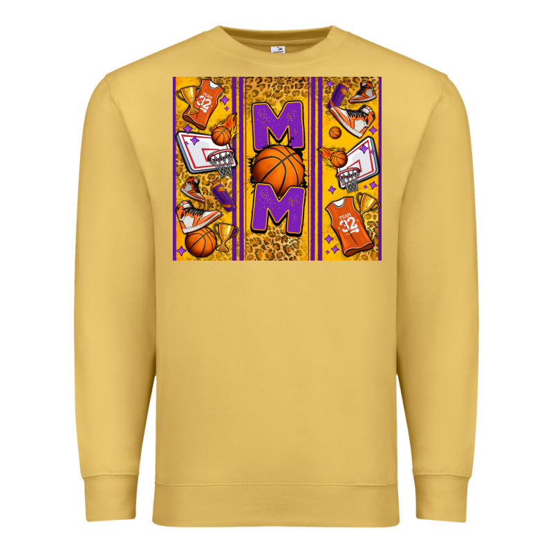 Basketball Mom Premium Sweatshirt by Jasminsmagicworld | Teevron