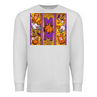 Dove Grey basketball mom Premium Sweatshirt - Jasminsmagicworld