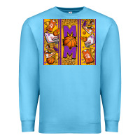 Ocean Blue basketball mom Premium Sweatshirt - Jasminsmagicworld